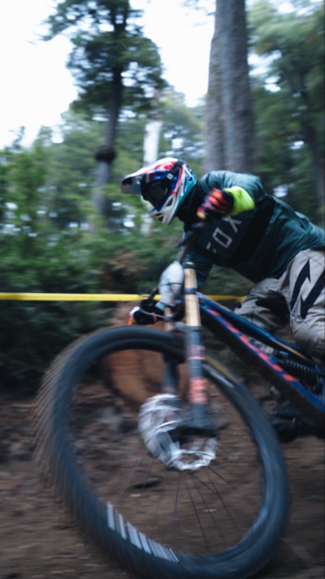 Mountain biking downhill reel